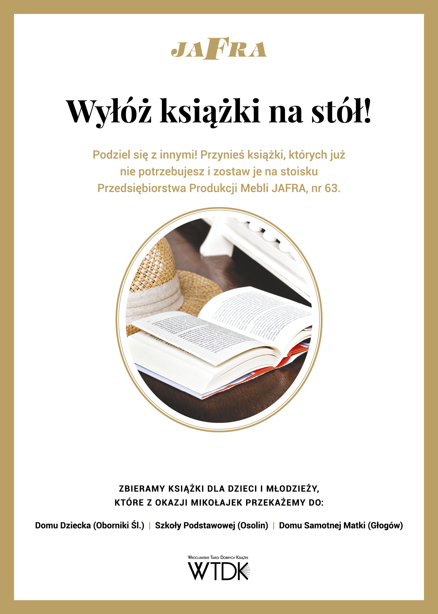 24. Wrocławskie Targi Dobrych Książek – plakat (źródło: materiały prasowe)