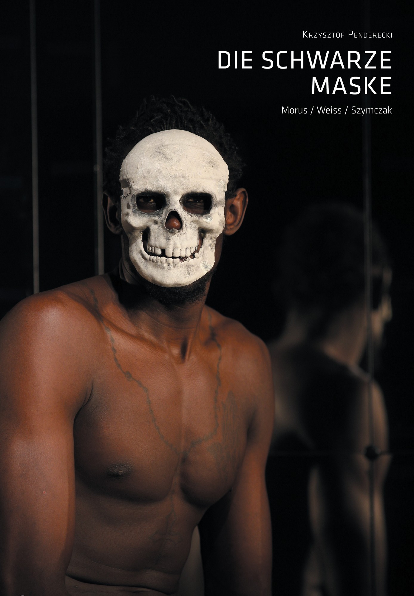„Czarna maska”, reż. Marek Weiss, plakat (źródło: materiały prasowe)