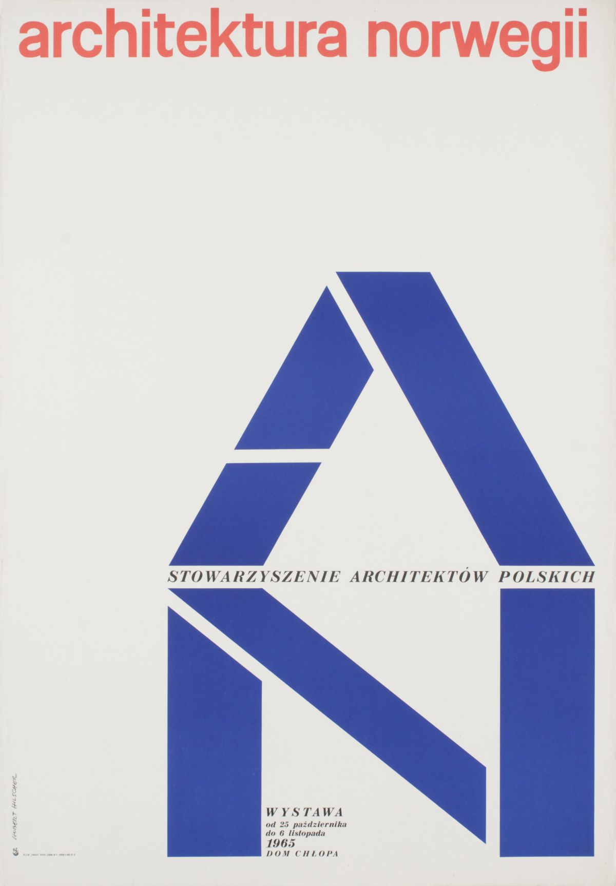 Hubert Hilscher, „Architektura Norwegii”, 1965 (źródło: materiały prasowe organizatora)