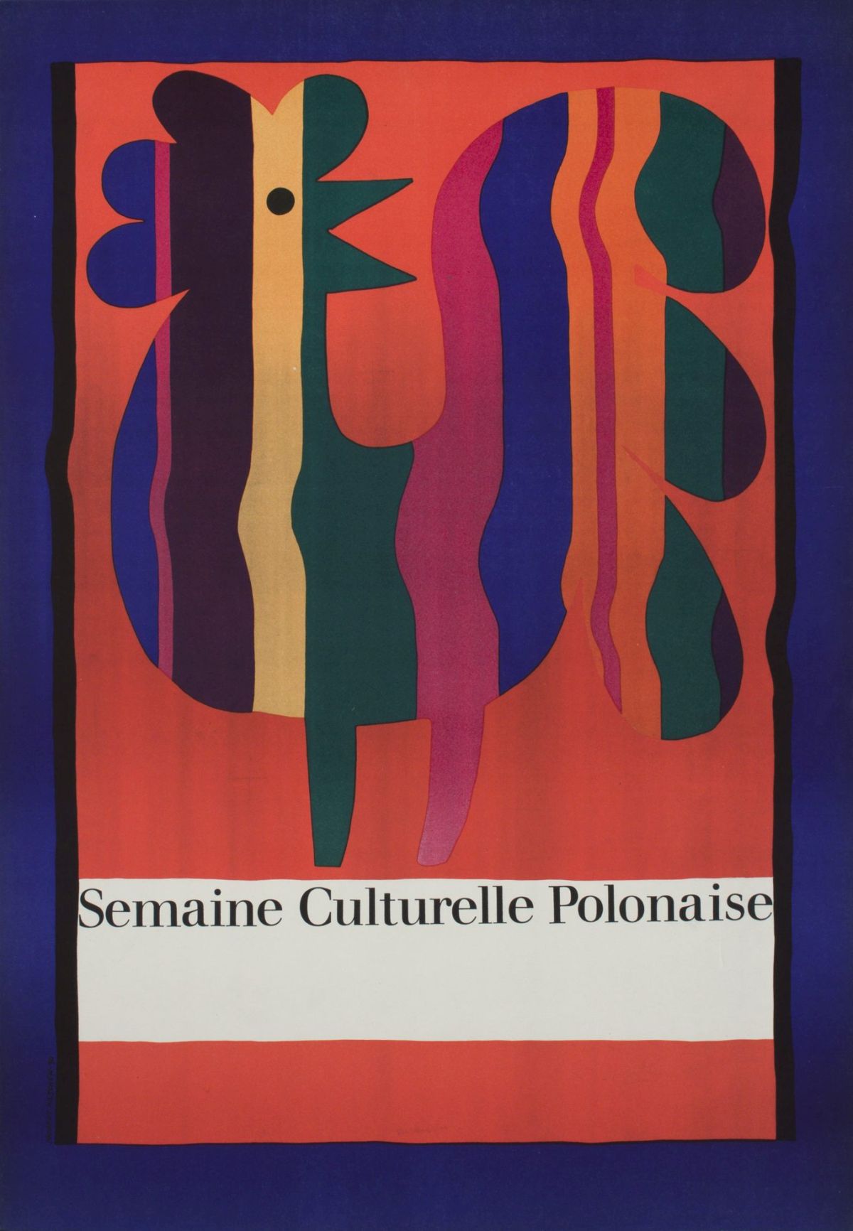 Hubert Hilscher, „Semaine culturelle polonaise”, 1972 (źródło: materiały prasowe organizatora)