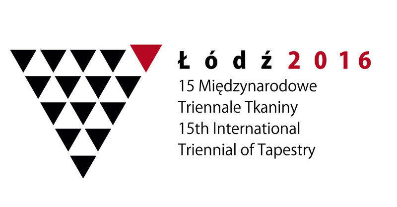 „15. Międzynarodowe Triennale Tkaniny” – logo (źródło: materiały prasowe organizatora)