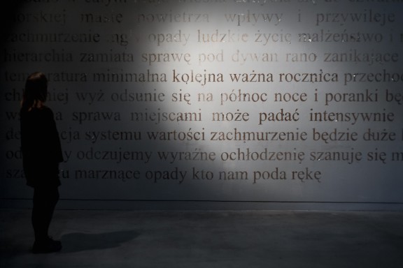 Grzegorz Hańderek, wystawa „Zły sen” (źródło: materiały prasowe organizatora)
