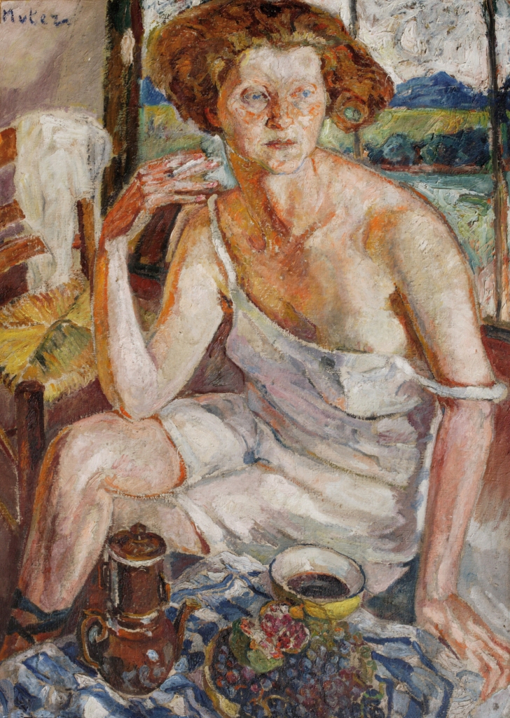 Mela Muter, „Kobieta paląca papierosa”, ok. 1940, z kolekcji prywatnej (źródło: materiały prasowe organizatora)