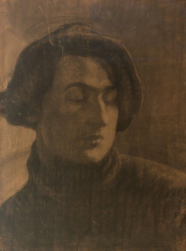 Stanisław Szukalski, „Autoportret”, z kolekcji prywatnej (źródło: materiały prasowe organizatora)