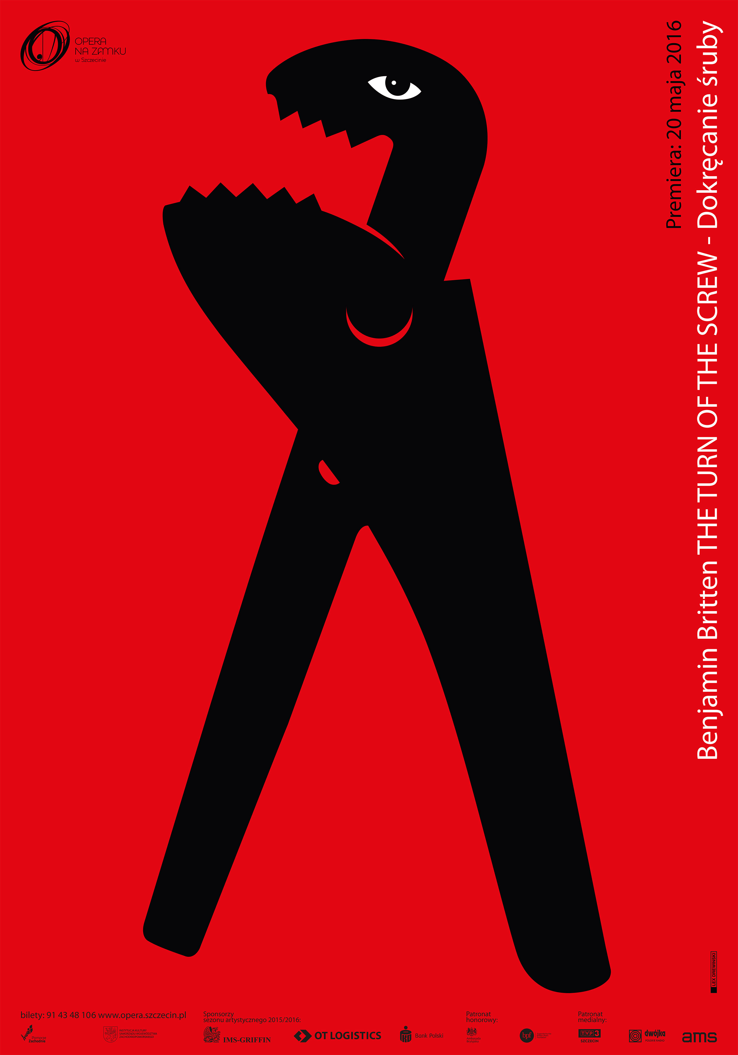 „The Turn of the Screw (Dokręcenie Śruby), Beniamin Britten, reż. Natalia Babińska, autor Lex Drawiński (źródło: materiały prasowe organizatora)