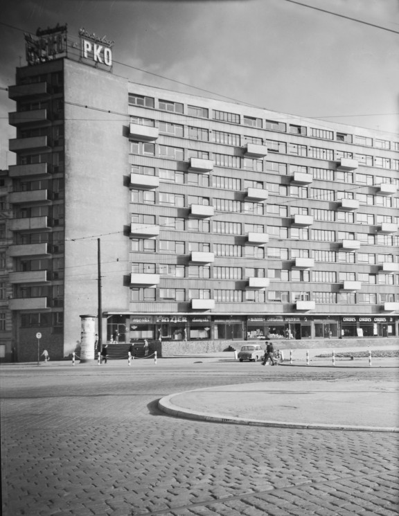 Dom Naukowca przy placu Grunwaldzkim, 1959–1961, projekt 1956, fot. Janina Mierzecka, Muzeum Architektury (źródło: materiały prasowe organizatora)