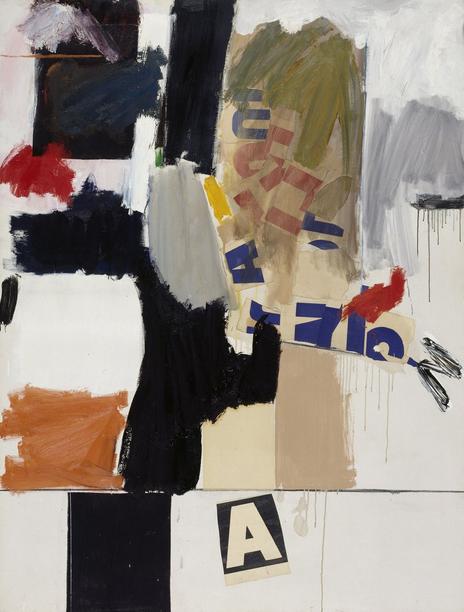 Robert Rauschenberg, „Summer Rental + 3”, 1960, © bpk/Nationalgalerie im Hamburger Bahnhof, SMB, Sammlung Marx, © Robert Rauschenberg Foundation / VG Bild-Kunst, Bonn 2016. Zdjęcie: Jochen Littkemann (źródło: materiały prasowe organizatora wystawy)