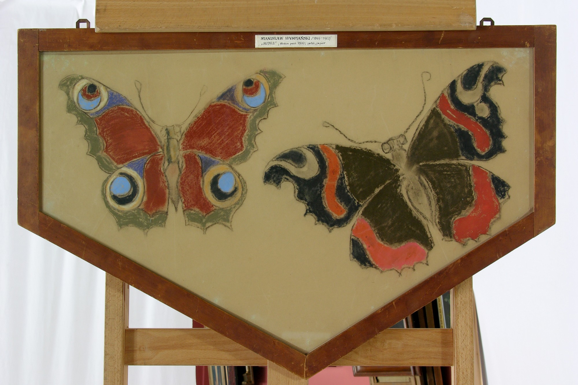 Motyle, z wystawy „Kachō-ga. Obrazy kwiatów i ptaków w sztuce Japonii i Zachodu” (źródło: materiały prasowe organizatora)
