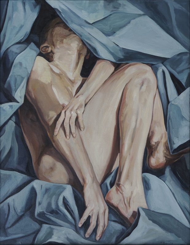 Tadeusz Boruta, „Pieta”, 2003, olej na płótnie, 90 x 70 cm (źródło: materiały prasowe organizatora)