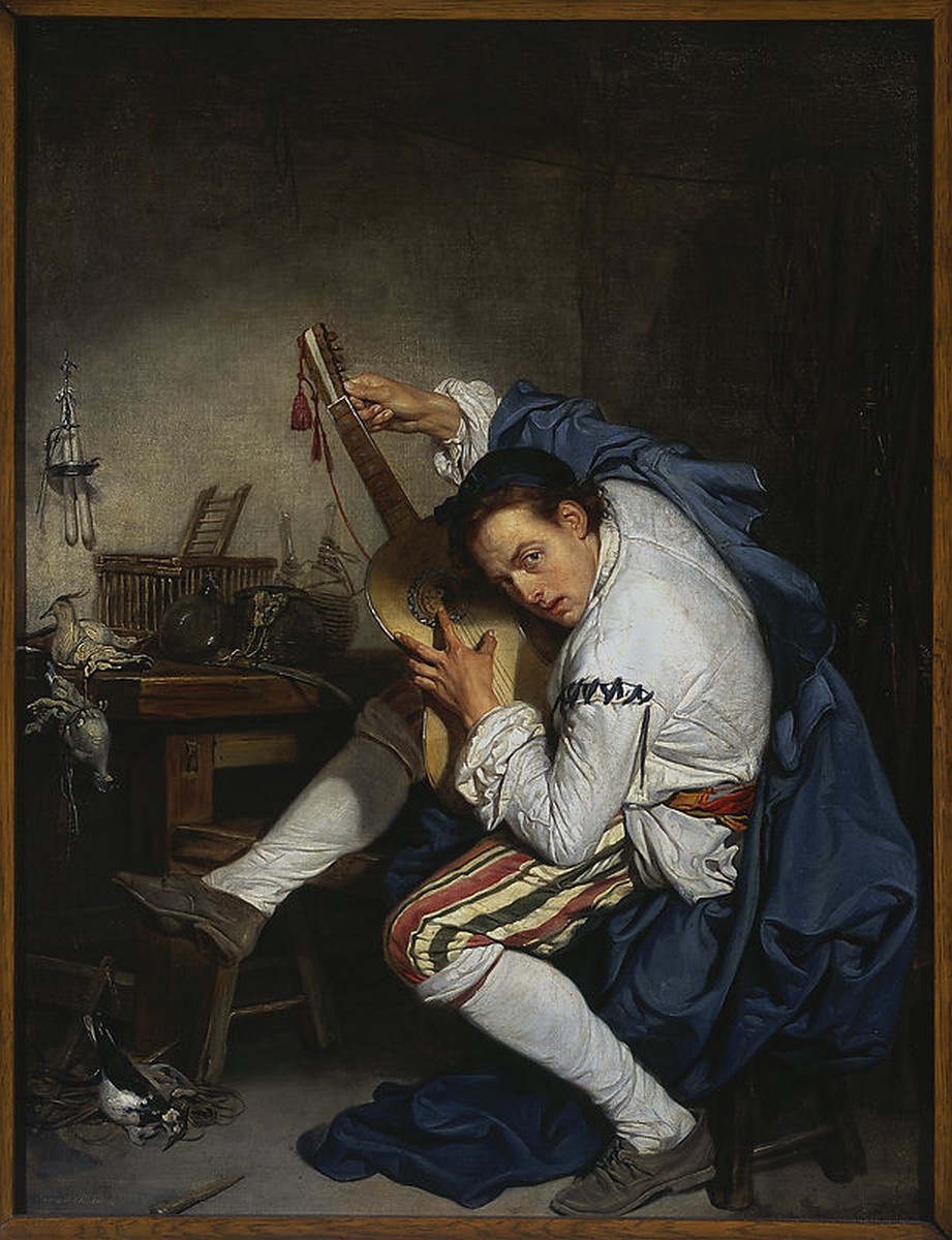 Jean-Baptiste Greuze (1725–1805), „Gitarzysta”, 1755–1757 (źródło: materiały prasowe organizatora)