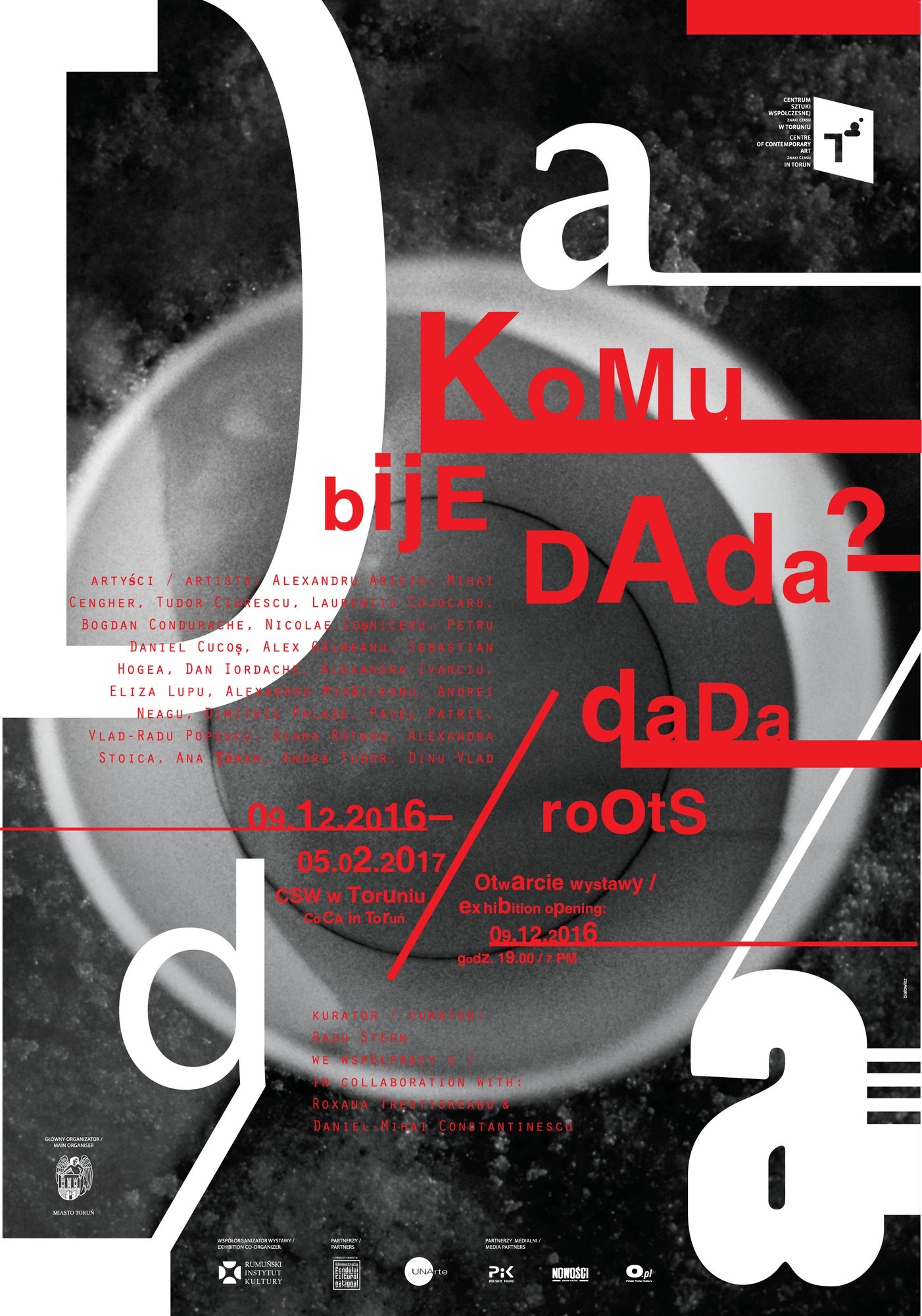 Wystawa „Komu bije Dada?” (źródło: materiały prasowe organizatora)