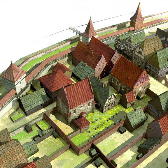 Siedziby żydowskie w Krakowie w XIV i XV w. do 1469 r. (źródło: materiały prasowe organizatora)
