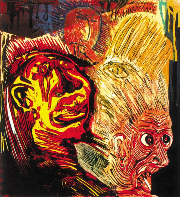 Janusz Akermann, „Gęby”, 1987 (źródło: materiały prasowe organizatora)