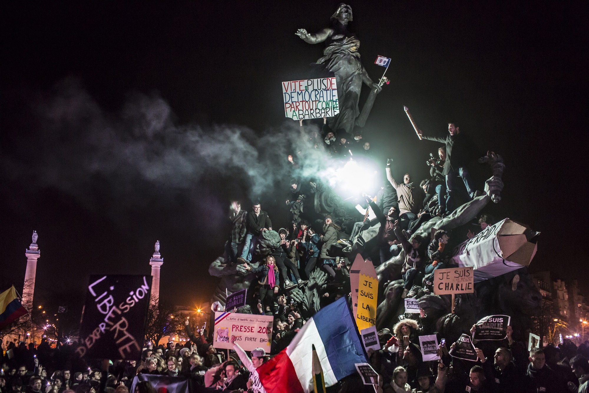 Corentin Fohlen, France | „March Against Terrorism in Paris, 11 January, France” (źródło: materiały prasowe)