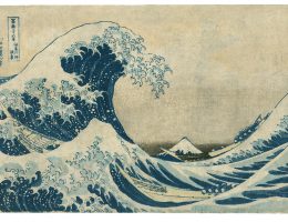 Katsushika Hokusai „Pod wielką falą w pobliżu Kanagawy” (źródło: materiały prasowe organizatora)