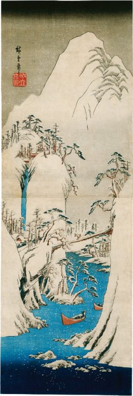 Utagawa Hiroshige „Fujigawa w śniegu” (źródło: materiały prasowe organizatora)