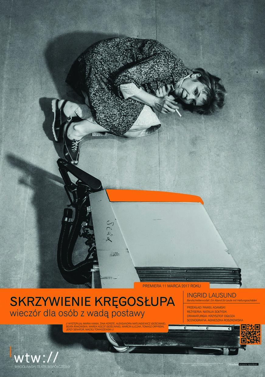 Ingrid Lausund, „Skrzywienie kręgosłupa”, reż. Natalia Sołtysik. Fot. BTW photographers Maziarz Rajter (źródło: materiały prasowe)