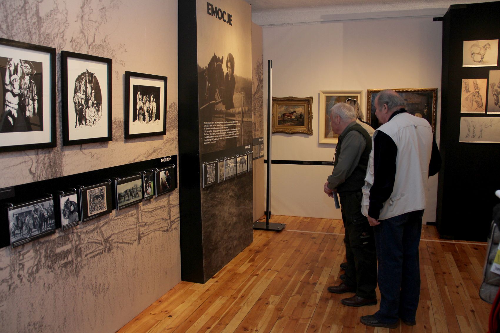 Fotorelacja z wernisażu wystawy „Dziękuję ci koniu”, 4 kwietnia 2017 roku, Muzeum Łowiectwa i Jeździectwa w Warszawie, fot. Urszula Sikorska (źródło: materiały prasowe organizatora)