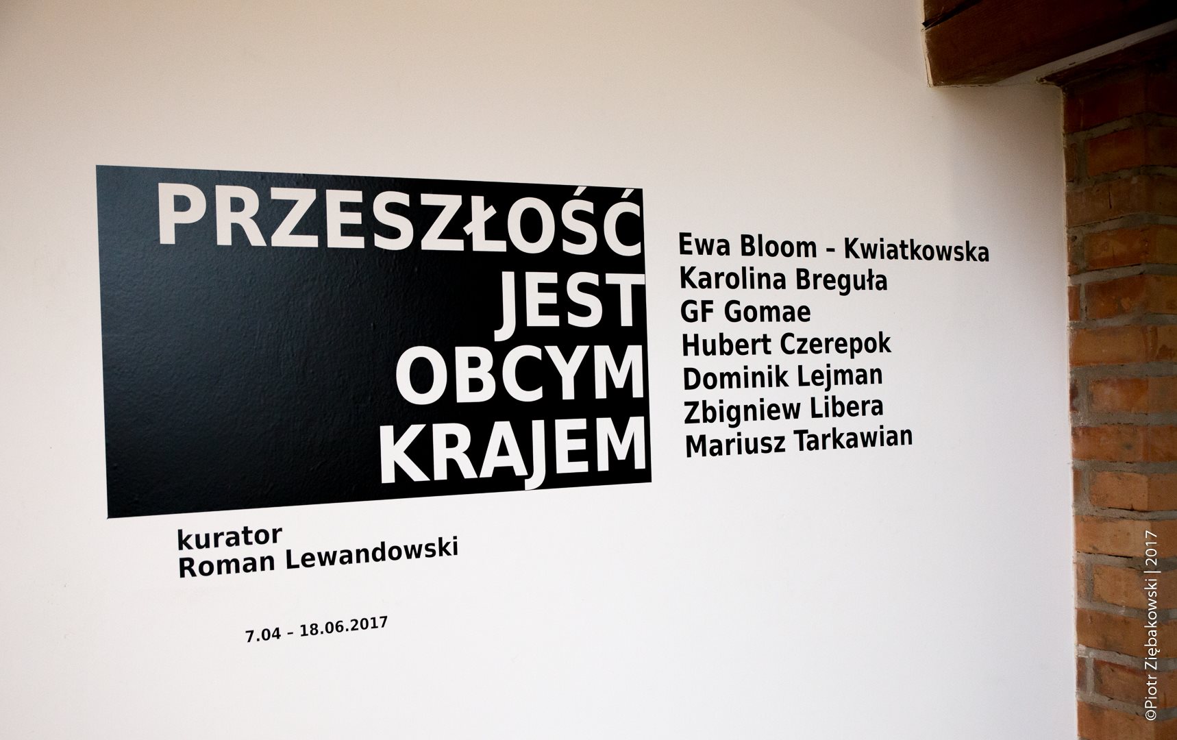 „Przeszłość jest obcym krajem” (źródło: materiały prasowe organizatora)