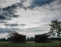 Proj. Ryszard Litwiniuk, fot. Robert Lesiuk, Land Art Festiwal 2016 (źródło: materiały prasowe organizatora)