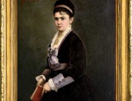 Portret Antoniny Hoffmann autorstwa Julesa Vallenta, 1875, wł. MHK (źródło: materiały prasowe organizatora)