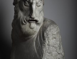 Ivan Meštrović, „Mojżesz”, głowa, Rzym 1918, marmur, autor fotografii: Valentino Bilić Prcić (źródło: materiały prasowe organizatora)