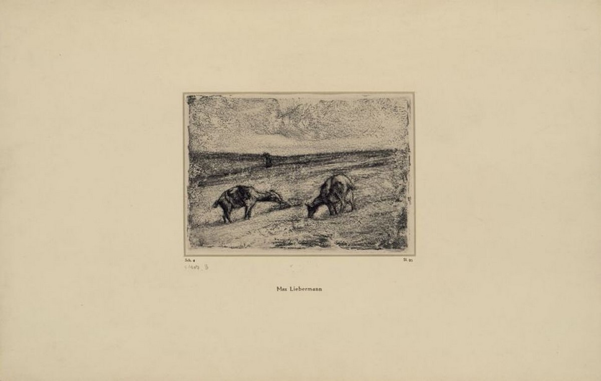 Max Liebermann, „Pasące się kozy”, 1887, fot. © Muzeum Narodowe w Gdańsku (źródło: materiały prasowe organizatora)