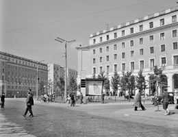 Ukończony pl. Centralny, po 1960 r., fot. Henryk Hermanowicz, wł. MHK (źródło: materiały prasowe organizatora)