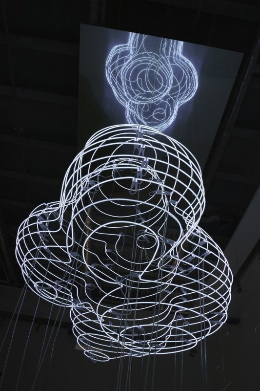Thorsten Goldberg, „Neon Cumulus”, 2011 (źródło: materiały prasowe organizatora)