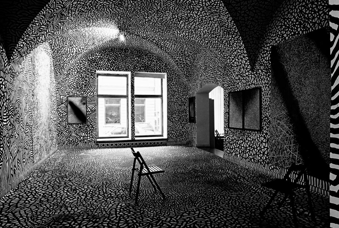 Witold Liszkowski, „Struktury osobiste”, Galeria Miejska we Wrocławiu, 2005 (źródło: materiały prasowe organizatora)