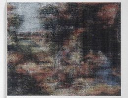 Bartosz Czarnecki, „Giorgione, Pokłon pasterzy”, 2017 (źródło: materiały prasowe organizatora)