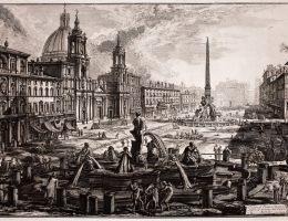 Giovanni Battista Piranesi, „Rzym – Piazza Navona”, 1773 (źródło: materiały prasowe organizatora)