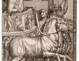 Nicolas Beatrizet, „Triumfalny wjazd na Kapitol cesarza Marka Aureliusza”, 1560 (źródło: materiały prasowe organizatora)