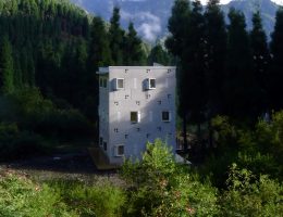 Projekt: Ekobaza w Rezerwacie Przyrody Anzihe, Studio: Architecture Integrity & Innovation Association (źródło: materiały prasowe organizatora)