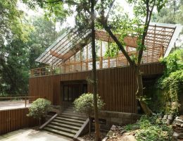 Projekt: Ośrodek Buddyzmu Zen przy świątyni Baoguo-si, Studio: Approach Architecture Studio (źródło: materiały prasowe organizatora)