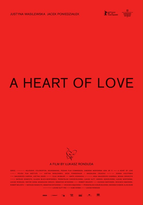 „Serce miłości” – plakat filmu (źródło: materiały prasowe organizatora)
