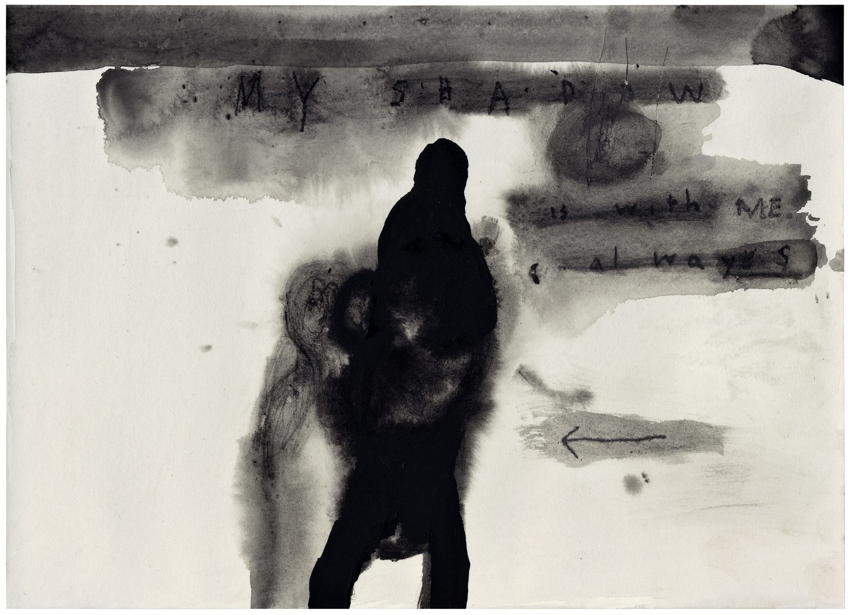 „My Shadow Is with Me Always”, 2008–2009, Copyright: David Lynch (źródło: materiały prasowe organizatora)