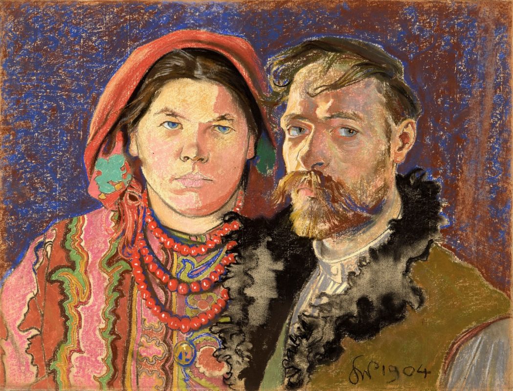 Stanisław Wyspiański, „Autoportret z żoną”, 1904 (źródło: materiały prasowe organizatora)