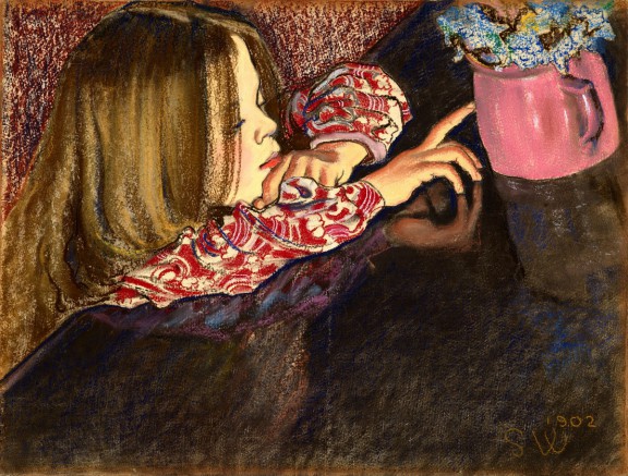 Stanisław Wyspiański, „Helenka z wazonem”, 1902 (źródło: materiały prasowe organizatora)