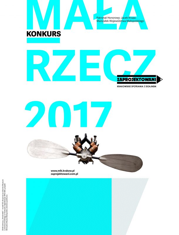 Mała Rzecz 2017 – plakat konkursu (źródło: materiały prasowe organizatora)