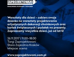 Targi Zaprojektowani w ramach Krakowskich Spotkań z Dizajnem (źródło: materiały prasowe organizatora)