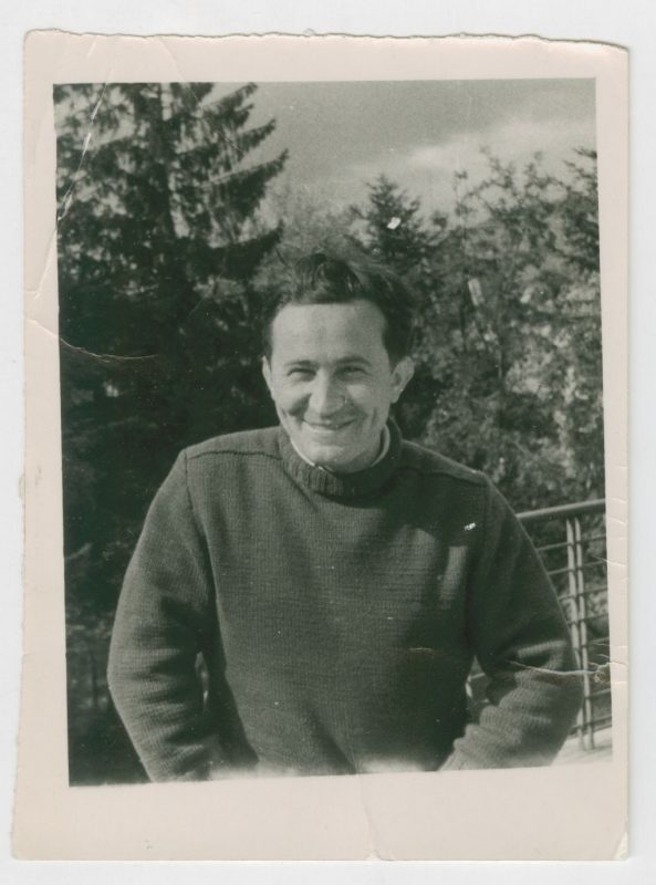 Tadeusz Różewicz w górach, z archiwum poety w zbiorach ZNiO (źródło: materiały prasowe organizatora)