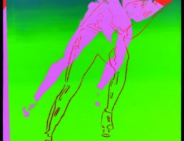 Andy Warhol, „Speed skater”, kolekcja prywatna (źródło: materiały prasowe organizatora)