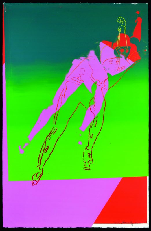 Andy Warhol, „Speed skater”, kolekcja prywatna (źródło: materiały prasowe organizatora)