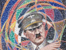 Bolesław Biegas, „Adolf Hitler”, 1945/1946, olej na płycie, 65 x 50 cm, fot. Muzeum im. Bolesława Biegasa w Warszawie (źródło: materiały prasowe)