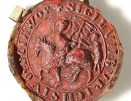 Pierwsza ogólnomiejska pieczęć Jawora z ok. 1300 roku (źródło: materiały prasowe organizatora)