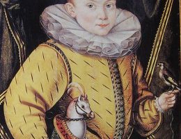 Anton Möller, „Portret chłopca ze szczygłem” 1596, fot. Muzeum w Gliwicach (źródło: materiały prasowe organizatora)