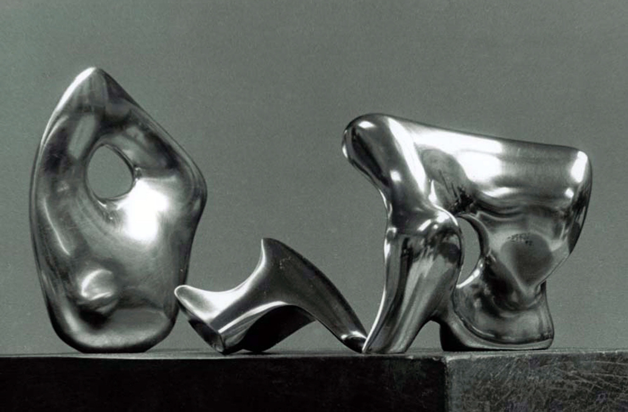„Three Piece Reclining Figure: Maquette No.2: Polished”, 1962 (źródło: materiały prasowe organizatora)