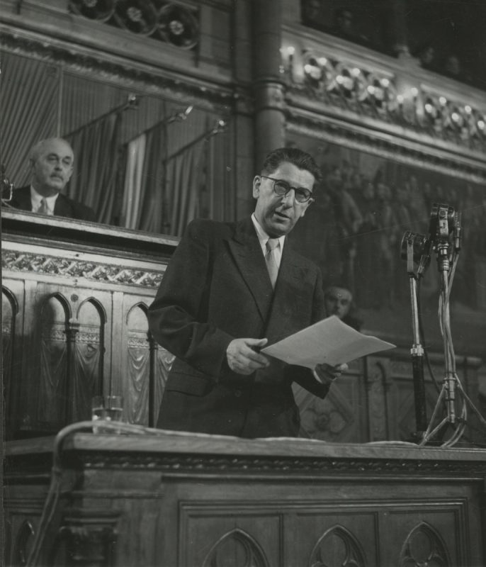 Przemówienie w parlamencie węgierskim, fot. archiwum ZNiO (źródło: materiały prasowe organizatora)