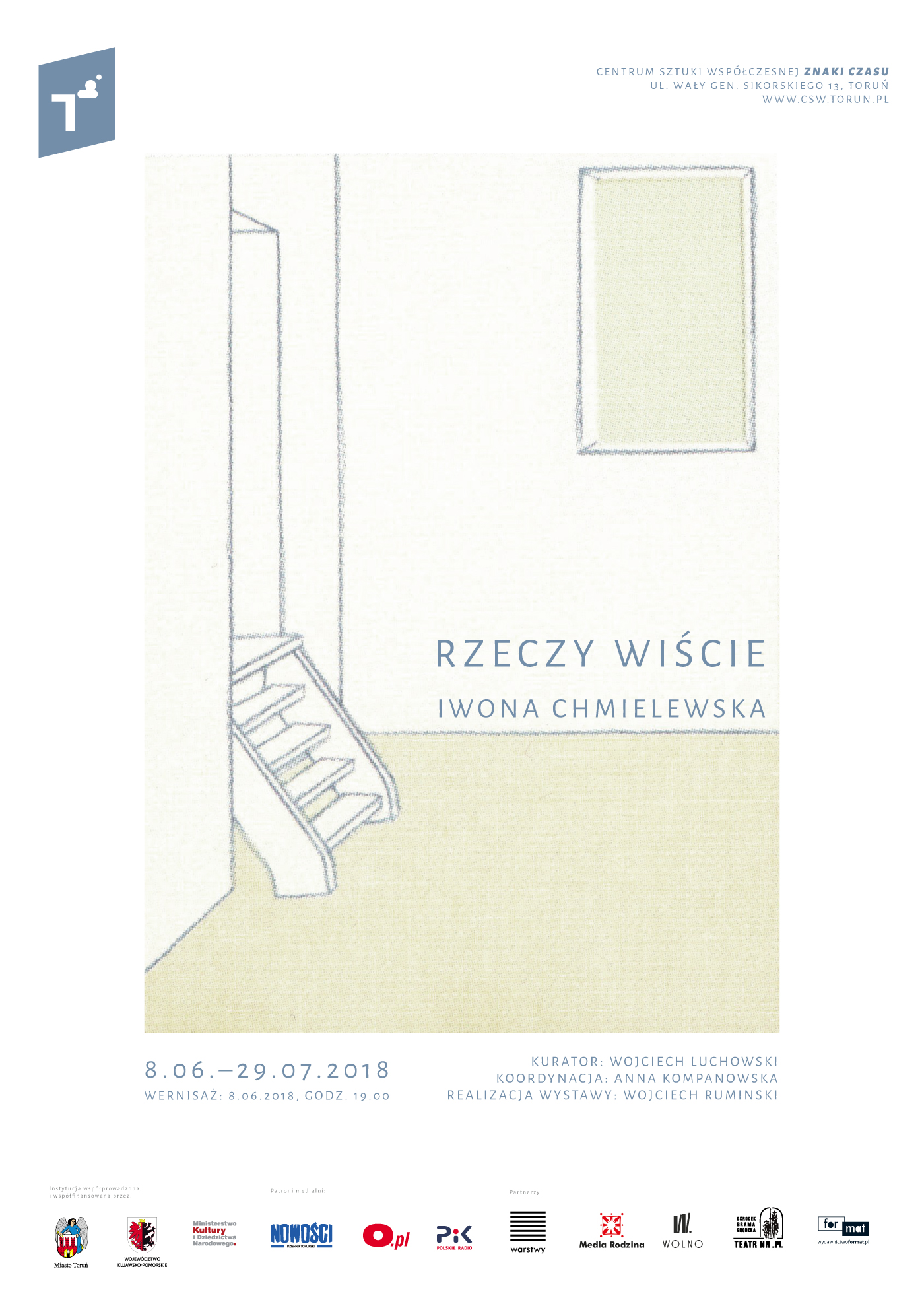 „RZECZY WIŚCIE”, plakat wystawy (źródło: materiały prasowe organizatora)